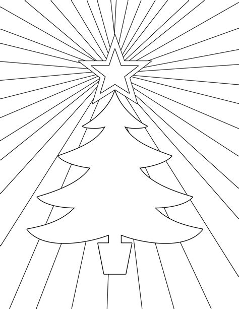 Christmas Coloring Pages Simple Christmas Sign Coloring Page