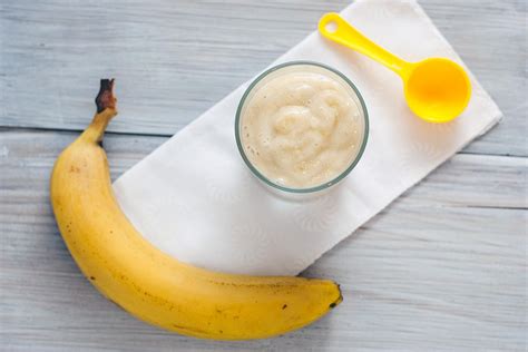 Milk Banana Puree