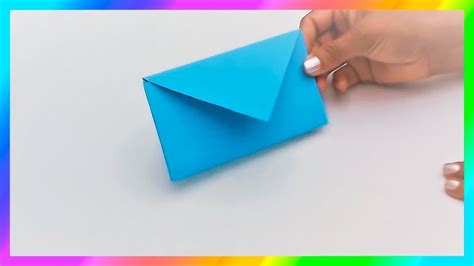 Cómo Hacer Sobres De Papel Sin Pegamento Origami Sobres Para Cartas
