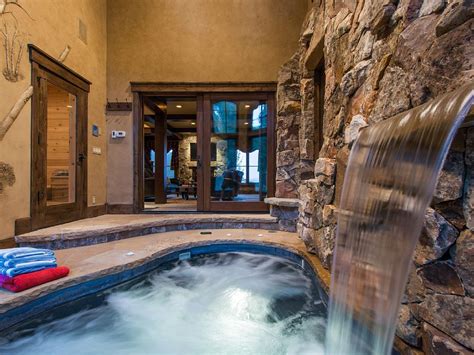 Indoor Hot Tub Dream Home Pinterest Hot Tubs Tubs And Indoor