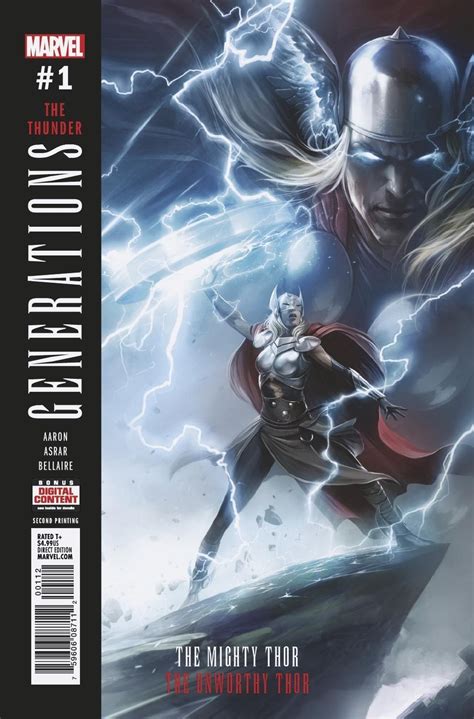 Generations The Unworthy Thor And The Mighty Thor 1 Mattina 2nd