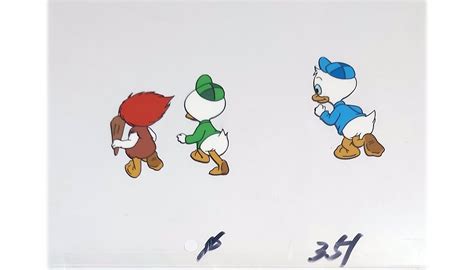 Original Disney Cel From The Ducktales Series Charitystars