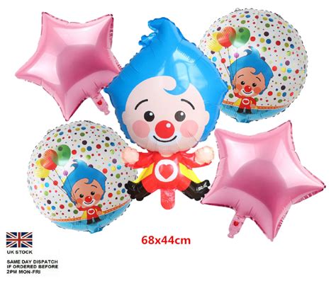 Plim Plim Clown Balloon Birthday Party Decoration