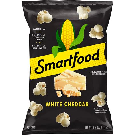 Smartfood White Cheddar Popcorn 225 Oz Bag