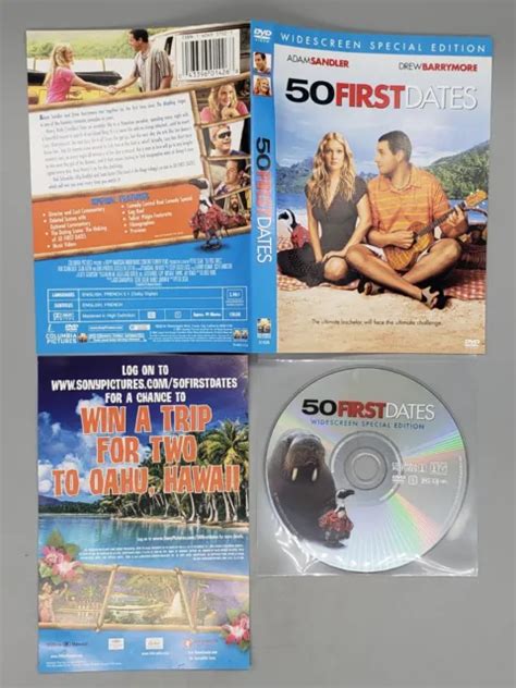 50 First Dates Dvd 2004 No Case No Tracking 349 Picclick
