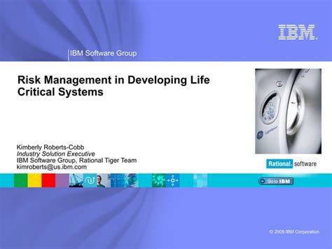 Risk Management In Development Of Life Critical Systems Ppt