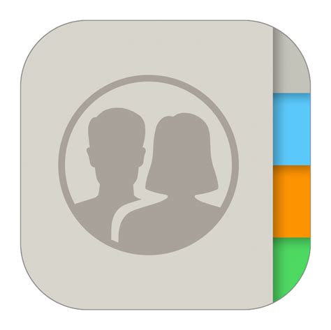 Ios Contacts Icon 18403 Free Icons Library
