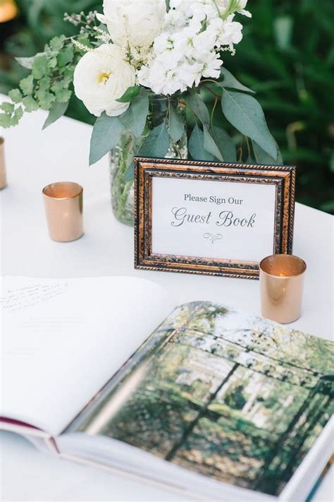 25 Wedding Guest Book Sign In Ideas For Welcome Table 2023
