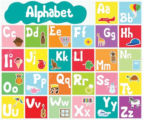 Kids Alphabet Stock Vector Image By ©fanfan30 12192169