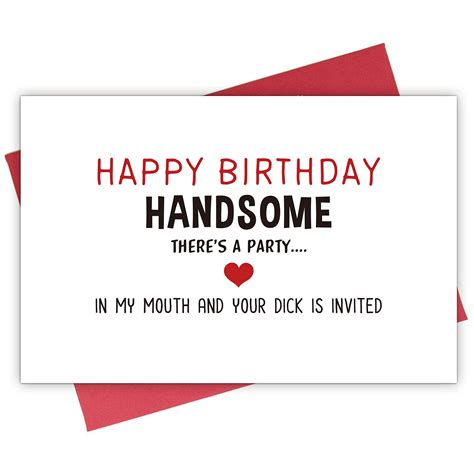 Buy Dirty Birthday Card For Him Husband Boyfriend Fiance Happy