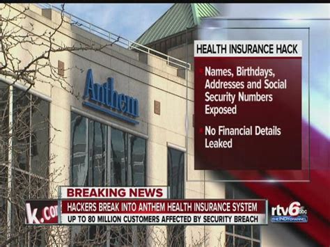 Health Insurer Anthem Hit By Massive Cybersecurity Breach