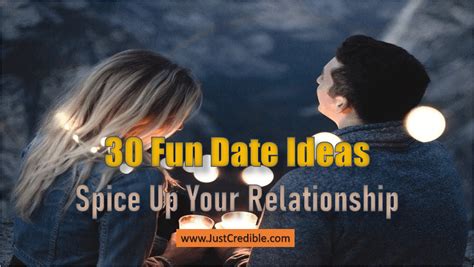 30 Fun Date Night Ideas To Spice Up Your Relationship Just Credible