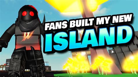 I Let Fans Build Me A New Island In Roblox Islands Youtube