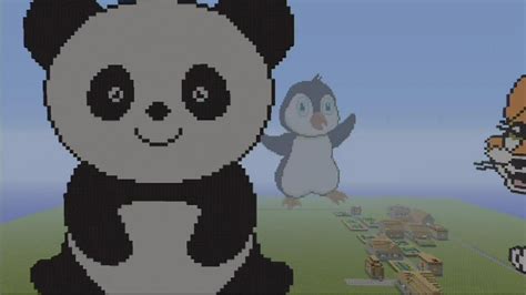 Panda Pixel Art Mc