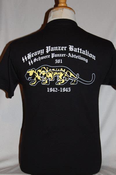 Ss Heavy Panzer Battalion 501 King Tiger Tank T Shirt The Soldier And
