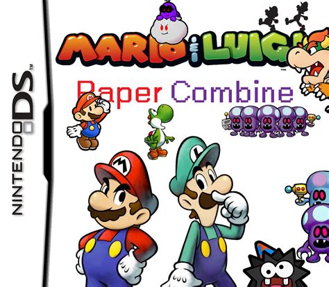 Mario And Luigi Paper Combine Fantendo Nintendo Fanon Wiki