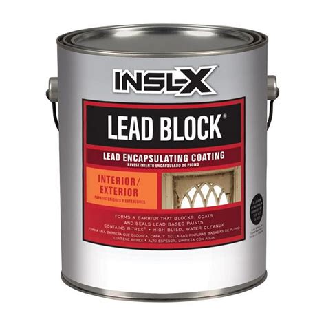 Insl X Lead Block Eggshell White Water Based Acrylic Lead Encapsulating