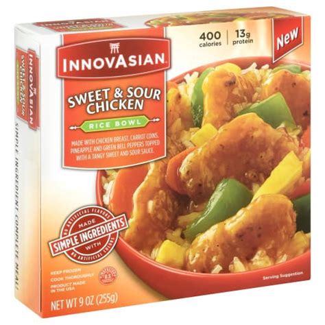 Sweet And Sour Chicken Rice Bowl Innovasian 9 Oz Delivery Cornershop By
