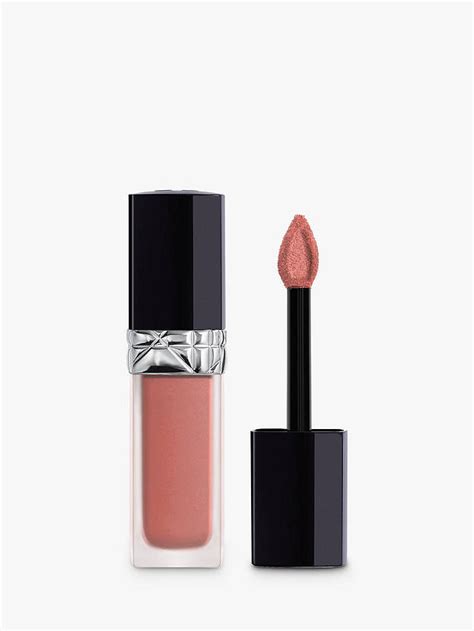 Dior Rouge Dior Forever Liquid Lipstick 100 Forever Nude At John Lewis