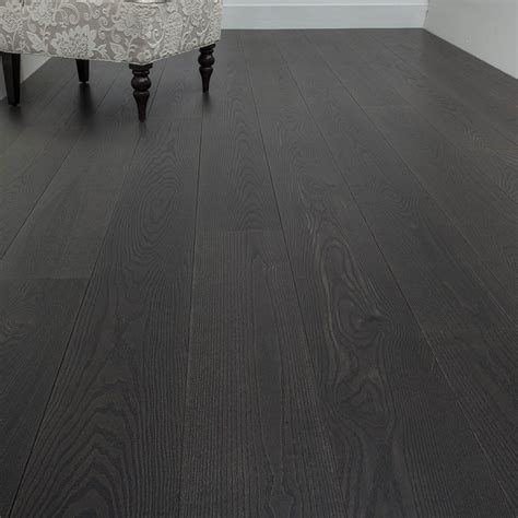 Grey Brown Engineered Wood Flooring Gray Wood Laminate Flooring Black