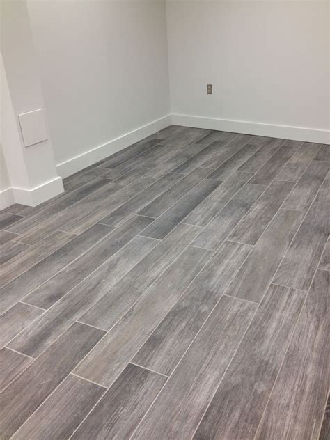 Lux Wood Floor Project Architectural Ceramics Grey Wood Tile Gray