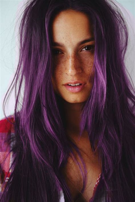 15 Gorgeous Purple Hairstyles Color Inspiration Strayhair