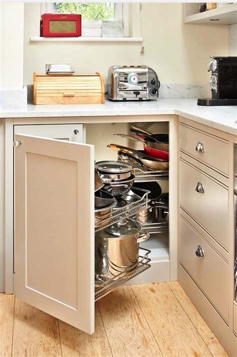 Corner cabinets are known for being inaccessible and hard to reach areas of the kitchen. Kitchen saving storage solutions - useful ideas for pantry ...