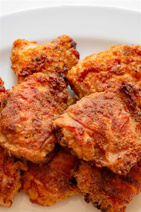 Easy Crispy Oven Fried Chicken ~ On Tys Plate