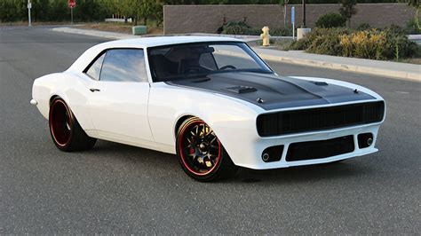 East Bay Muscle Cars Builds A 1967 Camaro Snowblind For Kandn 2015 Sema