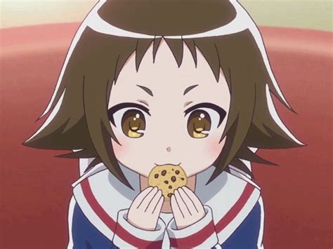 Mashiro Mitsumine Eating A Cookie 3 Animeeyebleach