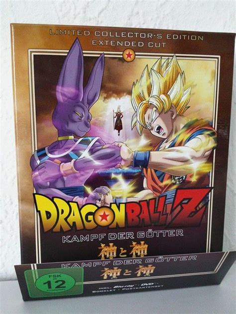 Dragon Ball Z Battle Of Gods Disc Blu Ray Limited Collector S