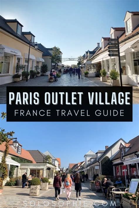 How to Visit La Vallée Village Paris Shopping Outlet solosophie