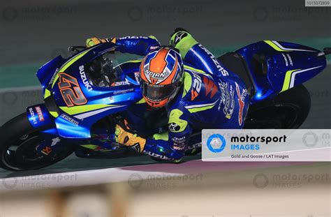 Alex Rins Team Suzuki Motogp Qatar Gp Motorsport Images