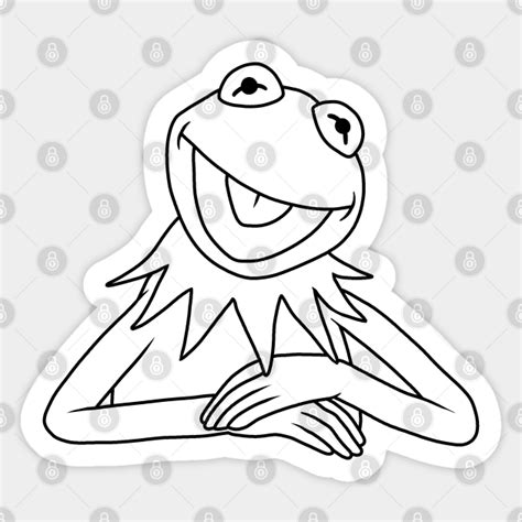Kermit The Frog Kermit The Frog Sticker Teepublic