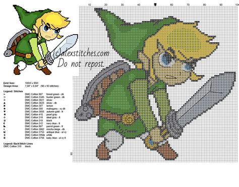 Learning to embroider is not as tough as you might think! Link children with a sword character form The Legend of ...
