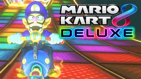 Mario Kart 8 Deluxe Using Waluigi To Win Lightning Cup 1st Place