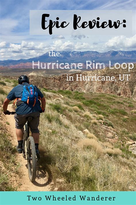 Epic Review The Hurricane Rim Mountain Bike Loop In Hurricane Utah