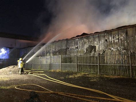 Brierley Hill Factory Wrecked In Severe Overnight Blaze Pictures And