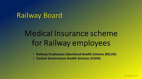 We lay out everything about the employee insurance scheme right here. Proposal for Medical Insurance scheme for Railway employees
