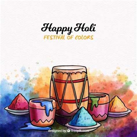 Download Watercolor Holi Background For Free Happy Holi Holi Happy