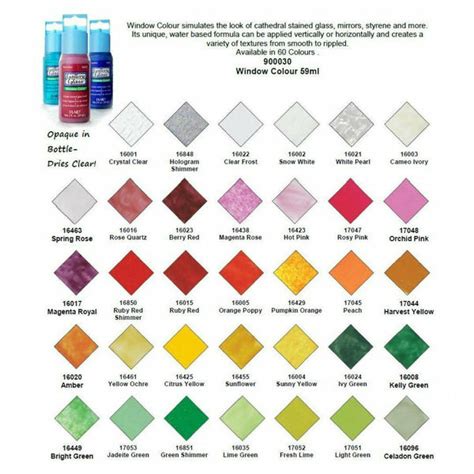 Plaid Gallery Glass Window Colour 2oz Arts And Crafts Supplies