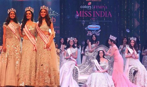 Haryana Girl Manushi Chhillar Is Femina Miss India World 2017 View
