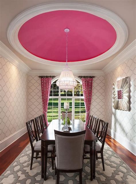 50 Stylish And Elegant Dining Room Ceiling Design Ideas In Modern Homes