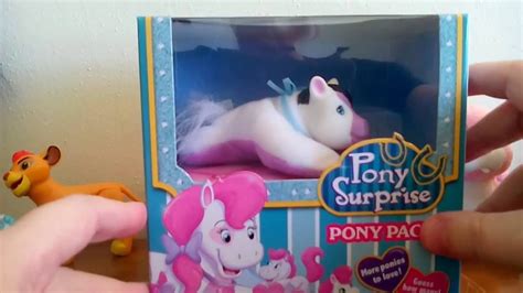 Pony Surprise Pony Pack Unboxing And Review So Cute Youtube