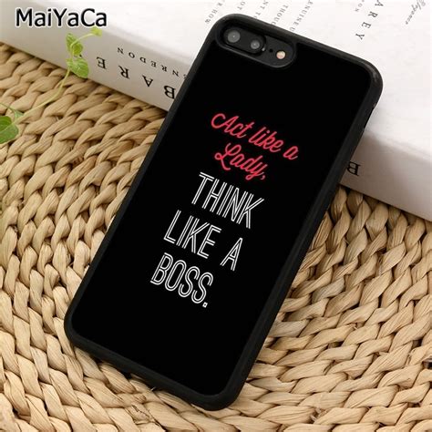 Maiyaca Girl Boss Lady Like A Boss Phone Case For Iphone X Xr Xs 11 12