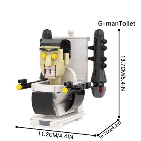Skibidi Toilet Game Characters Titans Camera Man Speaker Tv Man Toy Building Blocks ®skibidi