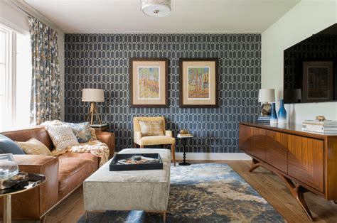 The first wall you see when you enter in the living room select as a accent wall. 16 Living Rooms With Accent Walls