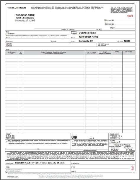 Here is all you need to know. 28 Bill Of Ladings forms in 2020 (With images) | Bill of ...