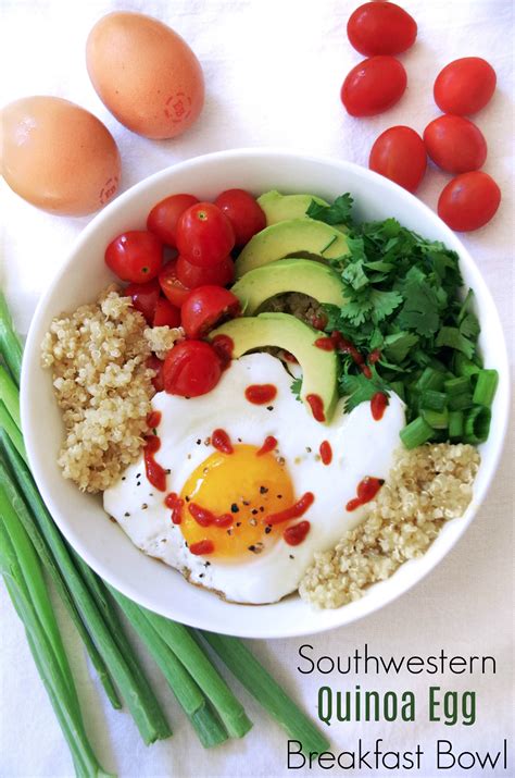 Southwestern Quinoa Egg Breakfast Bowl Recipe Suburbia Unwrapped