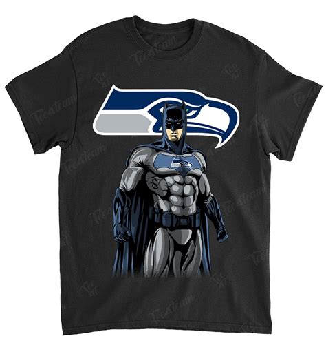 Nfl Seattle Seahawks 012 Batman Dc Marvel Jersey Superhero Avenger